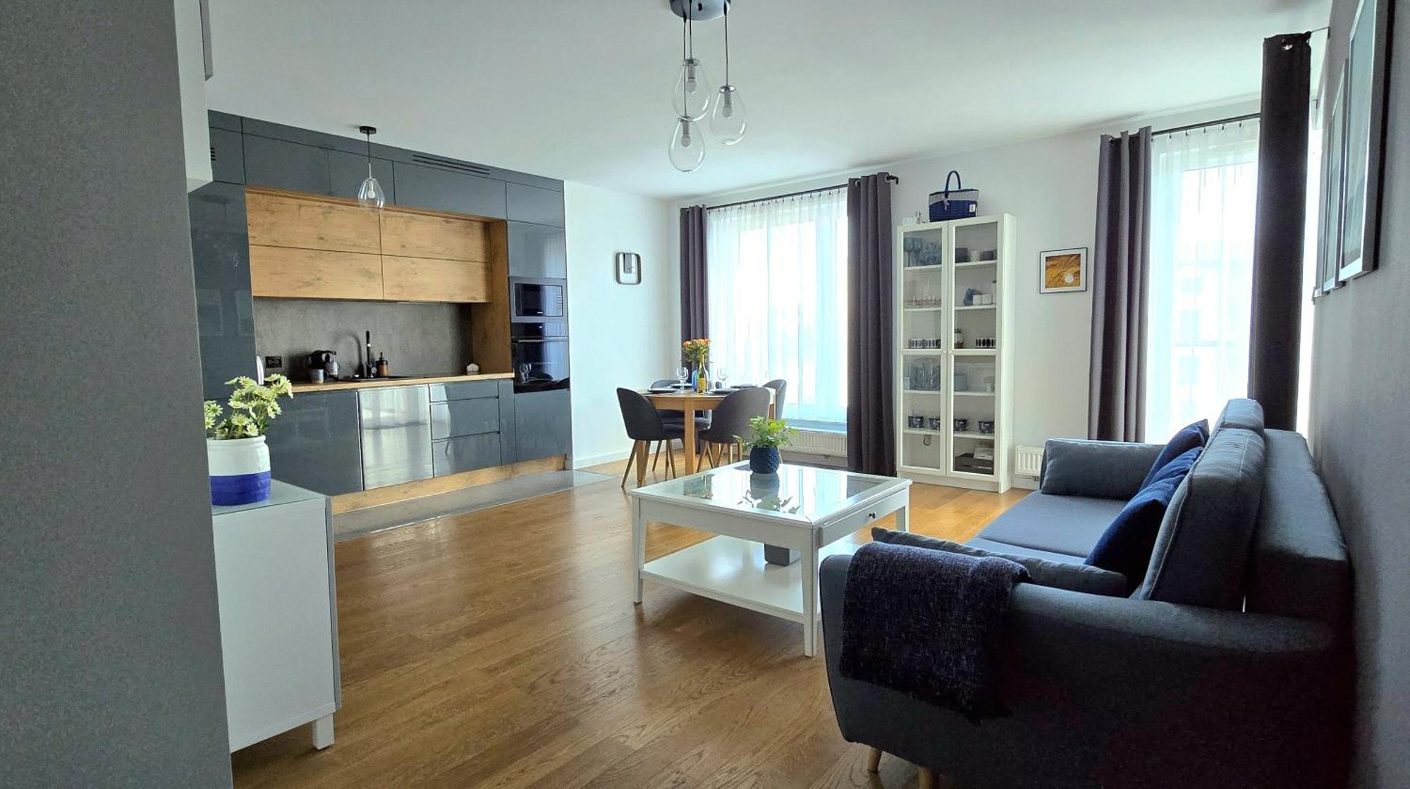 Apartament Dreams Przystan Letnica By Triapart Gdańsk Zewnętrze zdjęcie